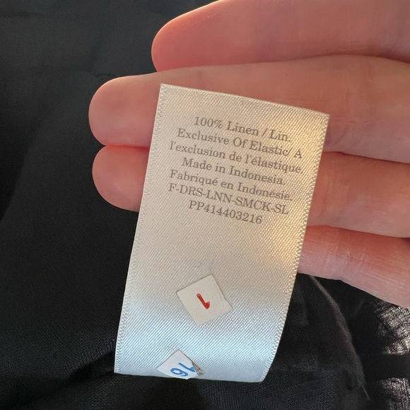 Everlane Elegant Black Sleeveless Dress 100% Line Size Small - Picture 9 of 9